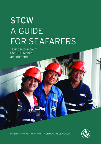 A GUIDE FOR SEAFARERS