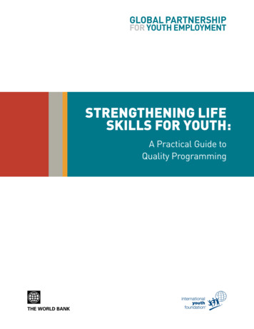 Strengthening Life SkiLLS For Youth - S4YE