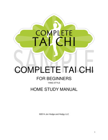 COMPLETE TAI CHI - Black Belt At Home