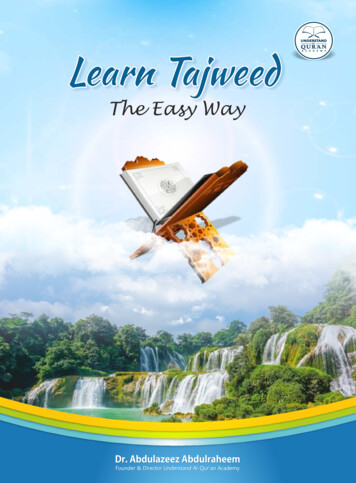 Learn Tajweed English 2020 - Understand Al-Qur'an Academy