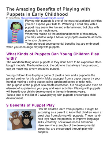 The Amazing Benefits Of Playing With Puppets In Early .