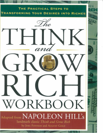 The Think And Grow Rich - Archive 