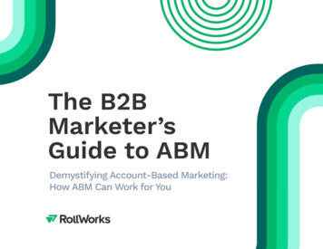 The B2B Marketer's Guide To ABM - Pages.contentive 
