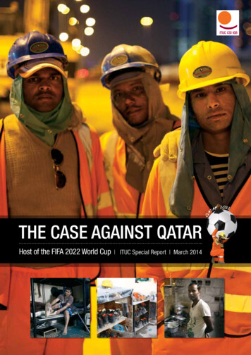 THE CASE AGAINST QATAR - International Trade Union .