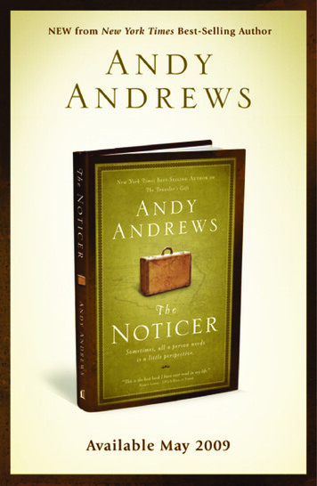 The Noticer Chapter One - Andy Andrews