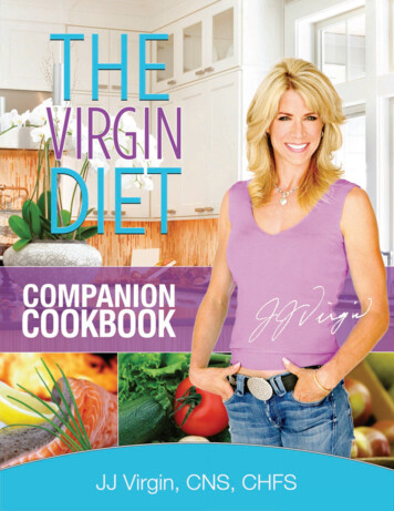 Companion Cookbook - JJ Virgin