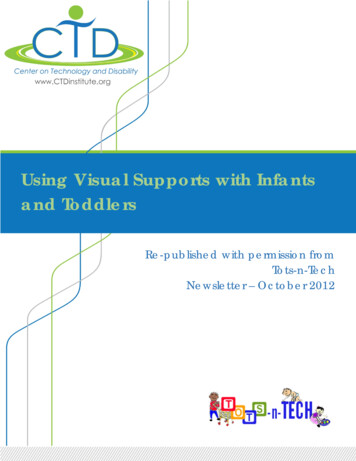 Using Visual Supports With Infants And Toddlers