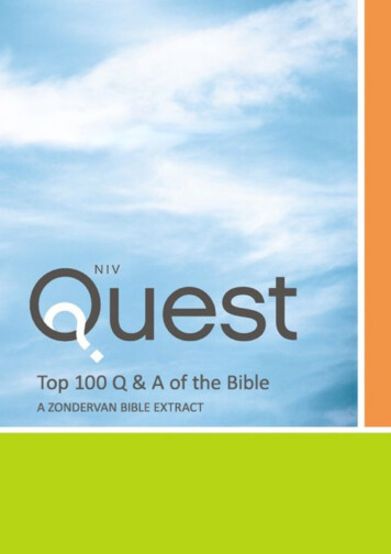 Top 100 Q & A Of The Bible