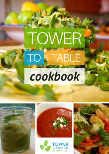 Cookbook - Tower Garden