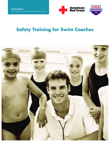 Safety Training For Swim Coaches - American Red Cross