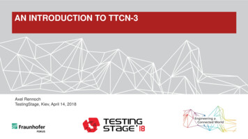 An Introduction To Ttcn-3