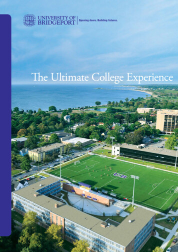The Ultimate College Experience - University Of Bridgeport
