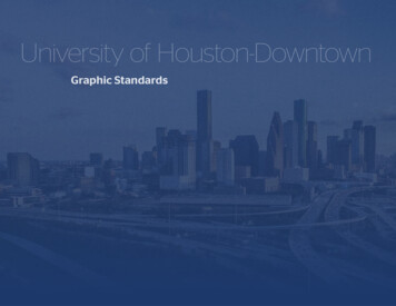 UHD Graphic Standards - University Of Houston-Downtown