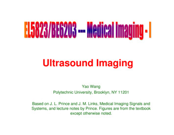 Ultrasound Imaging Ch11 - New York University