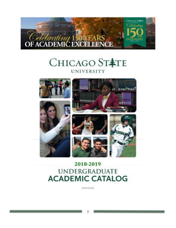 2018-2019 - Chicago State University