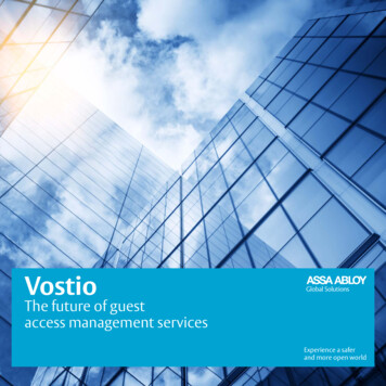 Vostio - ASSA ABLOY Global Solutions