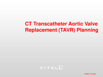 CT Transcatheter Aortic Valve Replacement (TAVR) Planning