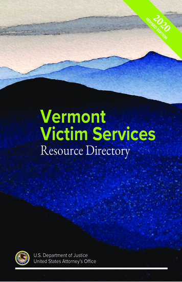 Vermont Victim Services