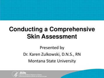 Conducting A Comprehensive Skin Assessment