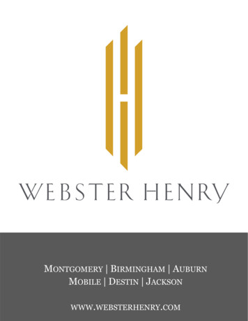 Webster Henry Firm Brochure