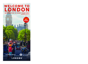 Welcome To London - Visitor Guide