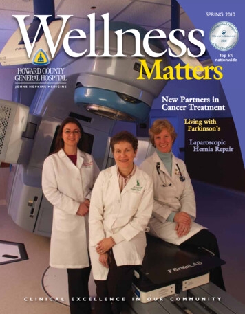 Wellness SPRING 2010 - Hopkins Medicine