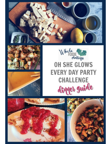 OH SHE GLOWS EVERY DAY PARTY - WHOLE FOODIE 