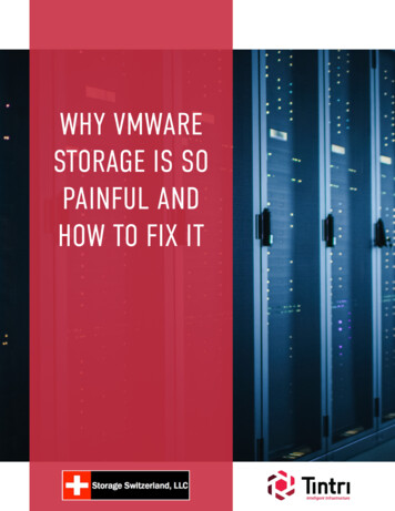 Why Vmware Storage Is So Painful And How To Fix It