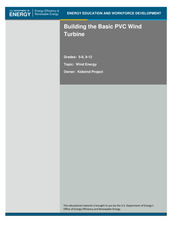 Building The Basic PVC Wind Turbine - Energy
