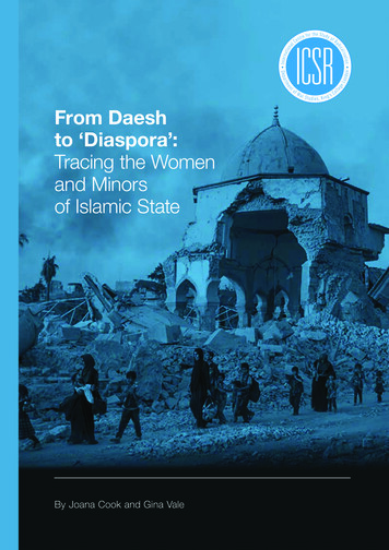 From Daesh To 'Diaspora': Tracing The Women And Minors Of . - ICSR