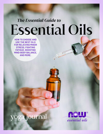 The Essential Guide To Essential Oils - Yoga Journal