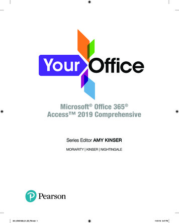 Microsoft Office 365 Access 2019 Comprehensive