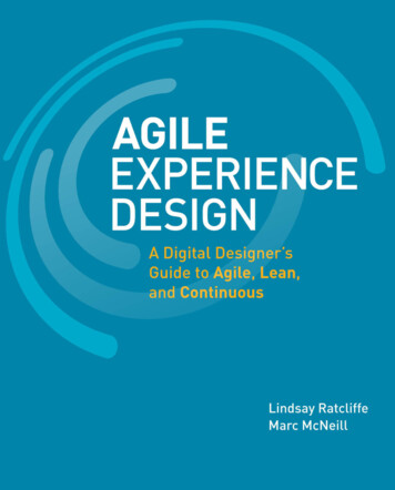 Agile Experience Design - Pearsoncmg 