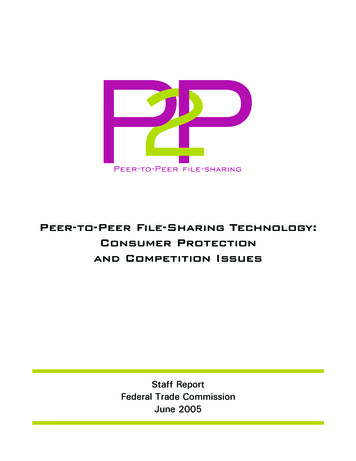 Peer-to-Peer File-Sharing Technology: Consumer Protection And .