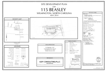Site Development Plan 115 Beasley