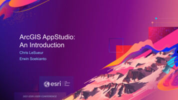 ArcGIS AppStudio: An Introduction