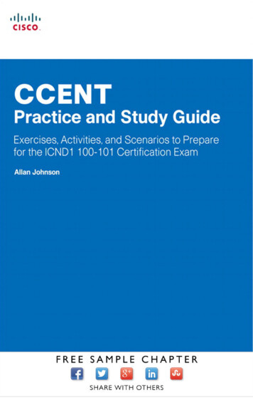CCENT Practice And Study Guide - Pearsoncmg 