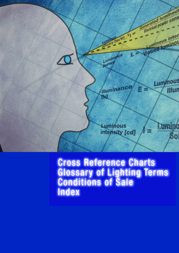 Glossary Of Lighting Terms Conditions Of Sale Index