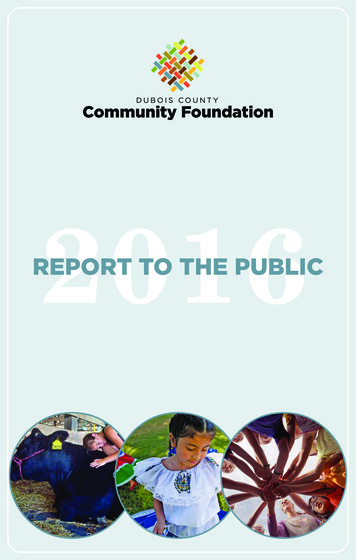 2016-2017 Report To The Public - Duboiscountyfreepress 