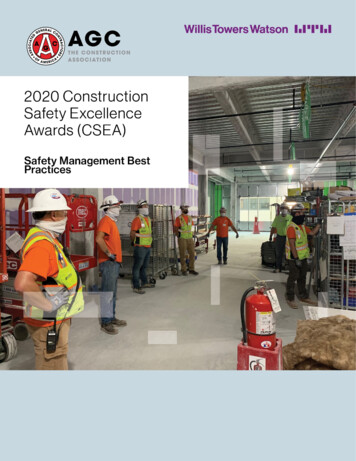 CSEA - 2019 Safety Management Best Practices I
