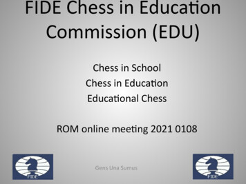 FIDE Chess In Education Commission (EDU)