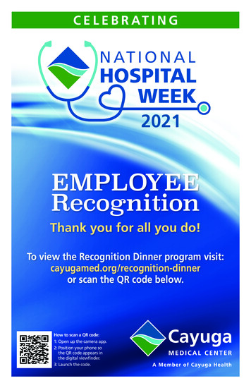 EMPLOYEE Recognition - Cayuga Medical Center