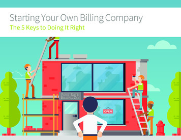 Starting Your Own Billing Company
