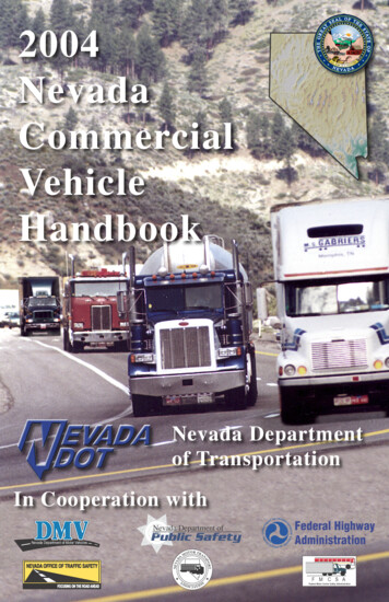 2004 Nevada Commercial Vehicle Handbook