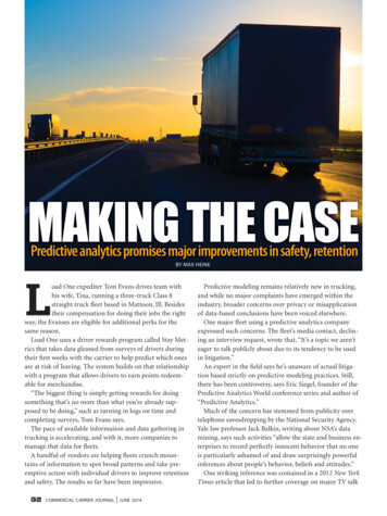 MAKING THE CASE - Load1
