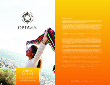 OPTAVIA Optimal Weight 5 & 1 Plan Journal