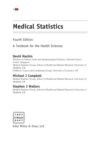 Medical Statistics - Shahid Beheshti University Of Medical .