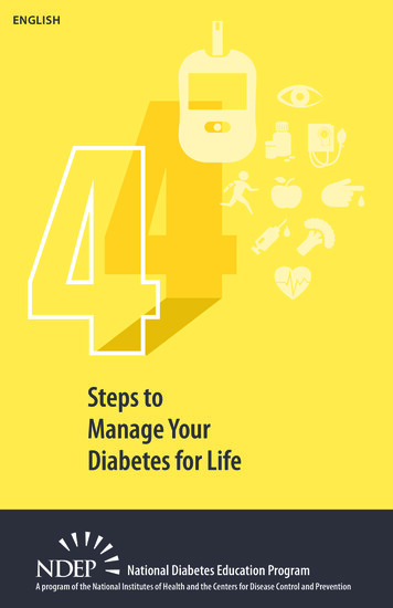 4 Steps To Manage Your Diabetes For Life