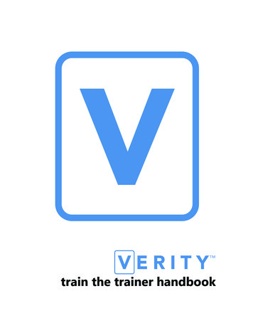 Train The Trainer Handbook