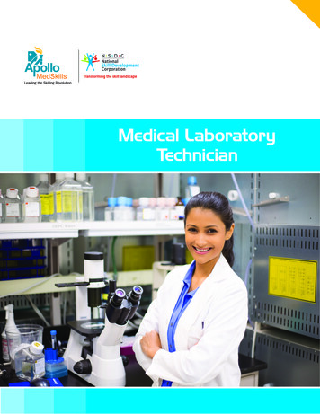 Medical Laboratory Technician - Nsdcindia 